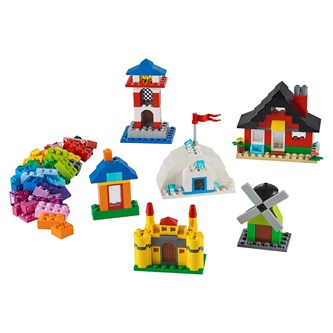 LEGO palikat ja talot