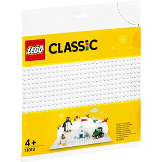 LEGO® rakennusalusta, valkoinen