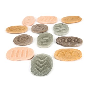 Taktiiliset kivet, 12 kpl