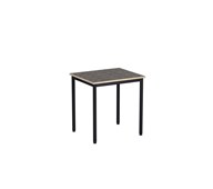 12:38 BX Pöytä Akustik Linoleum, 70x60 cm, musta jalusta