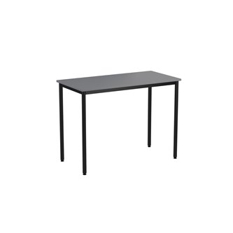 12:38 BX Pöytä Akustik Laminaatti, 120x60 cm, musta jalusta