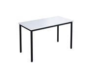 12:38 FSC BX Pöytä Akustik Optimal Laminat, 120x60 cm, musta jalusta