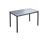 12:38 FSC BX Pöytä DL, 120x70 cm, musta jalusta
