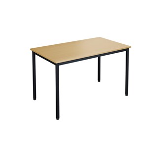 12:38 FSC BX Pöytä HT, 120x70 cm, musta jalusta
