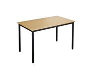 12:38 BX Pöytä HT, 120x70 cm, musta jalusta