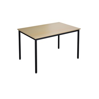 12:38 FSC BX Pöytä HT, 120x80 cm, musta jalusta