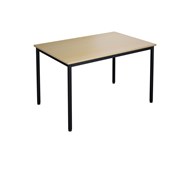 12:38 FSC BX Pöytä HT, 120x80 cm, musta jalusta