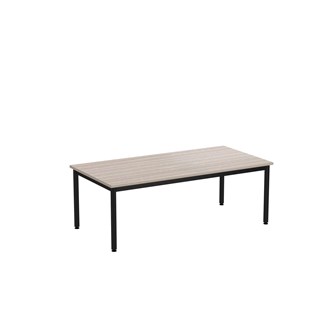 12:38 FSC BX Pöytä Akustik Optimal Laminat, 140x70 cm, musta jalusta