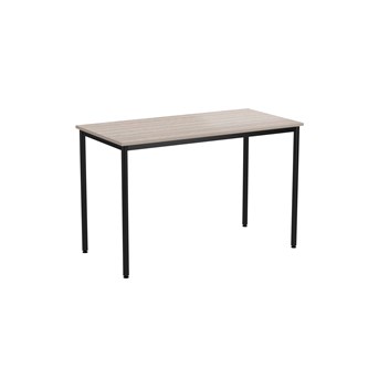 12:38 FSC BX Pöytä Akustik Optimal Laminat, 140x70 cm, musta jalusta
