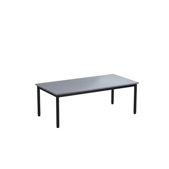 12:38 FSC BX Pöytä Akustik Optimal Laminat, 140x70 cm, musta jalusta