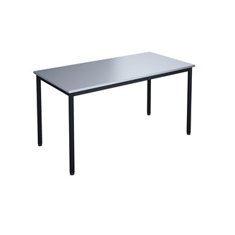 12:38 FSC BX Pöytä Akustik Optimal Laminat, 140x70 cm, musta jalusta
