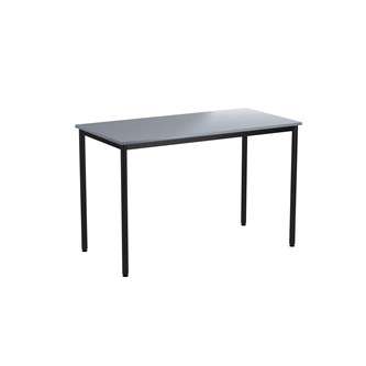 12:38 FSC BX Pöytä Akustik Optimal Laminat, 140x70 cm, musta jalusta