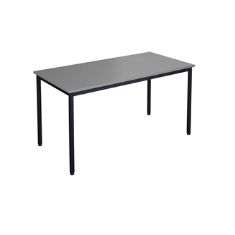 12:38 FSC BX Pöytä Akustik Optimal Laminat, 140x70 cm, musta jalusta