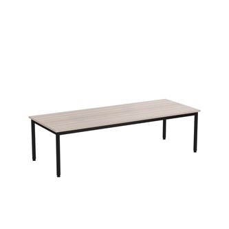 12:38 FSC BX Pöytä Akustik Optimal Laminat, 180x70 cm, musta jalusta