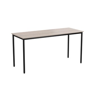 12:38 FSC BX Pöytä Akustik Optimal Laminat, 180x70 cm, musta jalusta