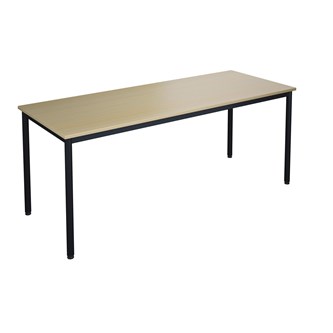 12:38 FSC BX Pöytä HT, 180x80 cm, musta jalusta