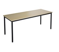12:38 FSC BX Pöytä HT, 180x80 cm, musta jalusta