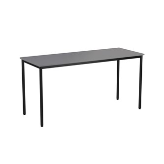 12:38 FSC BX Pöytä Akustik Optimal Laminat, 180x70 cm, musta jalusta