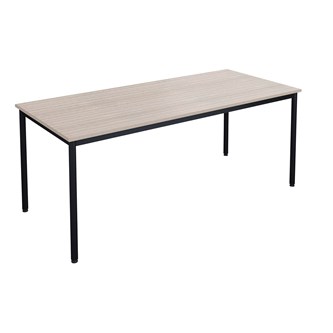 12:38 FSC BX Pöytä HT, 180x80 cm, musta jalusta