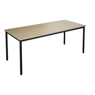 12:38 FSC BX Pöytä HT, 180x80 cm, musta jalusta