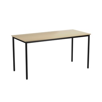 12:38 FSC BX Pöytä HT, 180x80 cm, musta jalusta