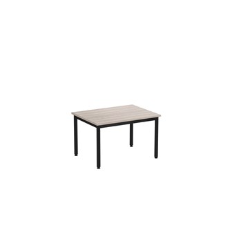 12:38 FSC BX Pöytä Akustik Optimal Laminat, 80x60 cm, musta jalusta
