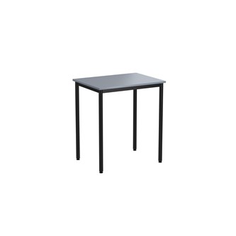 12:38 FSC BX Pöytä Akustik Optimal Laminat, 80x60 cm, musta jalusta