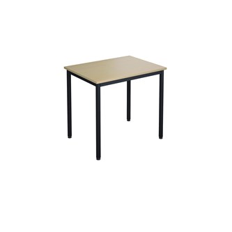 12:38 FSC BX Pöytä Akustik Optimal Laminat, 80x60 cm, musta jalusta