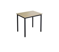 12:38 FSC BX Pöytä HT 80x60 cm, musta jalusta
