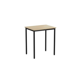 12:38 FSC BX Pöytä Akustik Optimal Laminat, 80x60 cm, musta jalusta