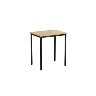 12:38 FSC BX Pöytä DL, 80x60 cm, musta jalusta