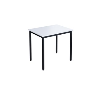 12:38 FSC BX Pöytä Akustik Optimal Laminat, 80x60 cm, musta jalusta