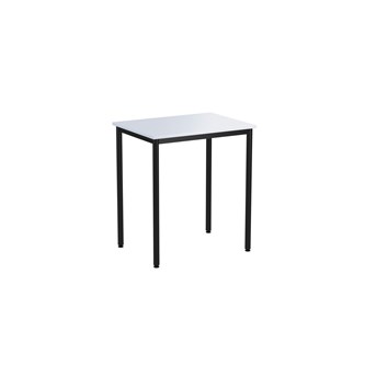 12:38 FSC BX Pöytä Akustik Optimal Laminat, 80x60 cm, musta jalusta
