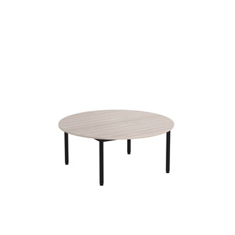 12:38 FSC BX Pöytä HT, ø 120 cm, musta jalusta