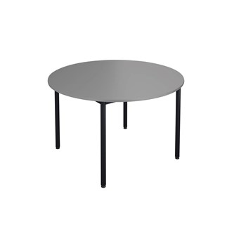 12:38 FSC BX Pöytä HT, ø 120 cm, musta jalusta