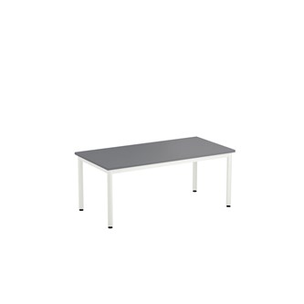12:38 BX Pöytä HT, 120x60 cm, valkoinen jalusta