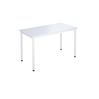 12:38 FSC BX Pöytä HT, 120x60 cm, valkoinen jalusta