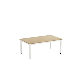 12:38 FSC BX Pöytä HT, 120x70 cm, valkoinen jalusta