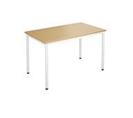 12:38 FSC BX Pöytä HT, 120x70 cm, valkoinen jalusta