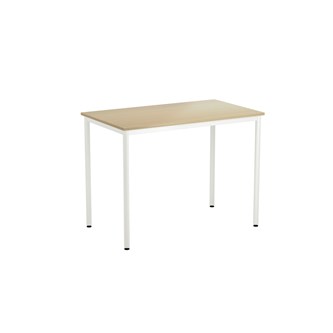 12:38 FSC BX Pöytä HT, 120x70 cm, valkoinen jalusta