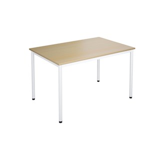 12:38 BX Pöytä HT, 120x80 cm, valkoinen jalusta