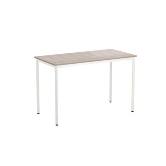 12:38 FSC BX Pöytä HT, 140x70 cm, valkoinen jalusta
