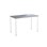 12:38 BX Pöytä HT, 140x70 cm, valkoinen jalusta