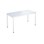 12:38 BX Pöytä HT, 140x70 cm, valkoinen jalusta