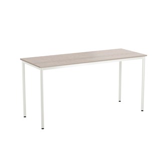 12:38 FSC BX Pöytä HT, 180x70 cm, valkoinen jalusta