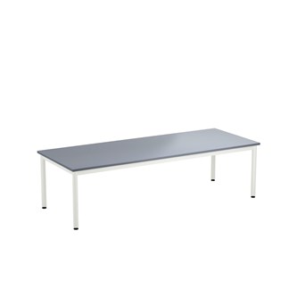 12:38 FSC BX Pöytä HT, 180x70 cm, valkoinen jalusta