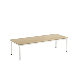 12:38 FSC BX Pöytä HT, 180x70 cm, valkoinen jalusta