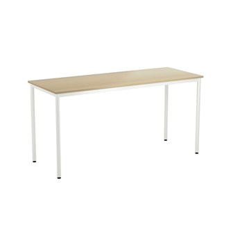 12:38 FSC BX Pöytä HT, 180x70 cm, valkoinen jalusta