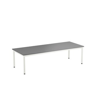 12:38 FSC BX Pöytä HT, 180x70 cm, valkoinen jalusta