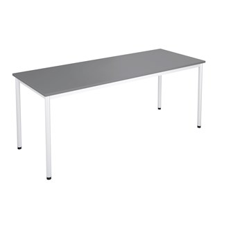 12:38 FSC BX Pöytä HT, 180x70 cm, valkoinen jalusta